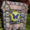 St Butterfly 020402 Quilt Blanket  Quilt